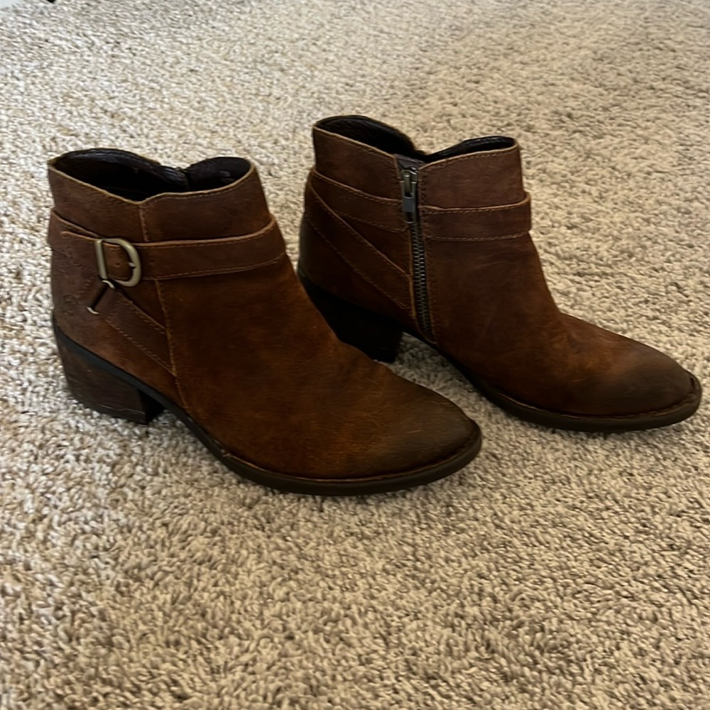 Born Suede Ankle Boots